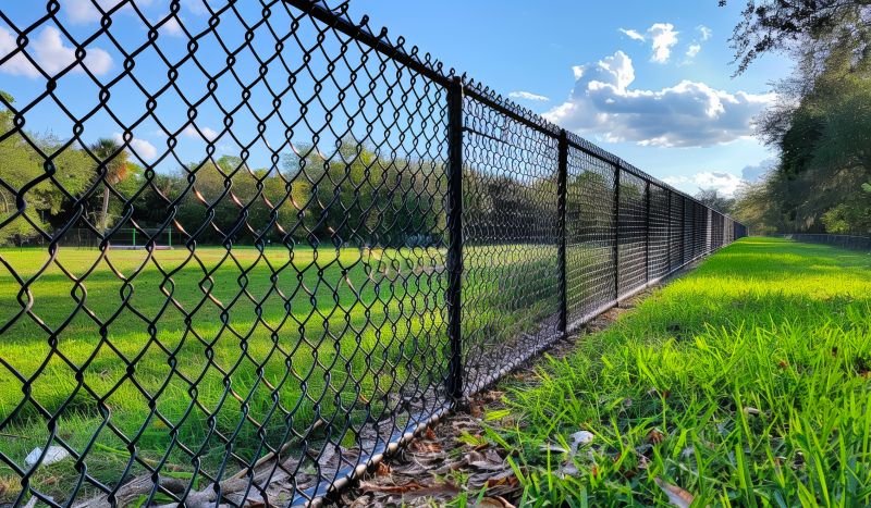 Security Chain-Link Fence
