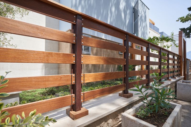 Solid Board Fence Installation
